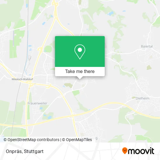 Карта Onpräs