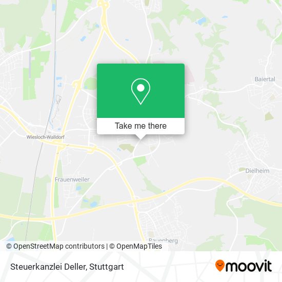 Steuerkanzlei Deller map