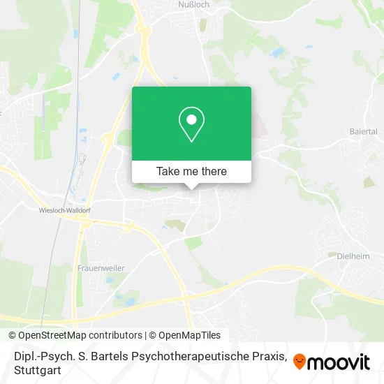 Карта Dipl.-Psych. S. Bartels Psychotherapeutische Praxis