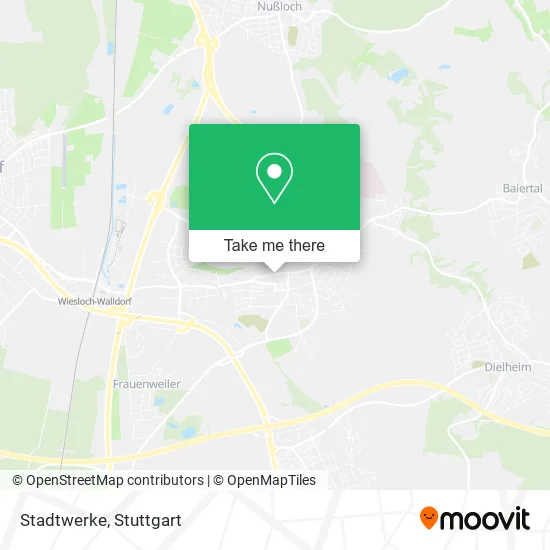 Карта Stadtwerke