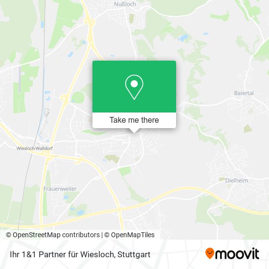 Ihr 1&1 Partner für Wiesloch map