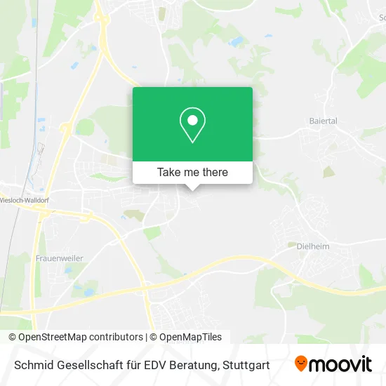 Карта Schmid Gesellschaft für EDV Beratung