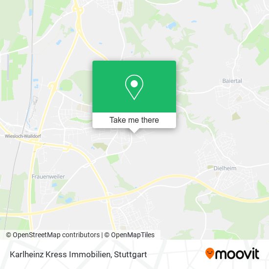 Karlheinz Kress Immobilien map