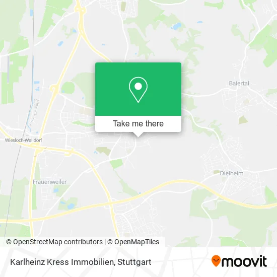 Карта Karlheinz Kress Immobilien
