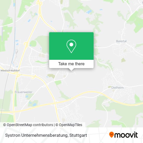 Карта Systron Unternehmensberatung