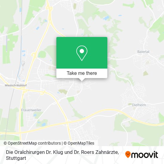 Die Oralchirurgen Dr. Klug und Dr. Roers Zahnärzte map