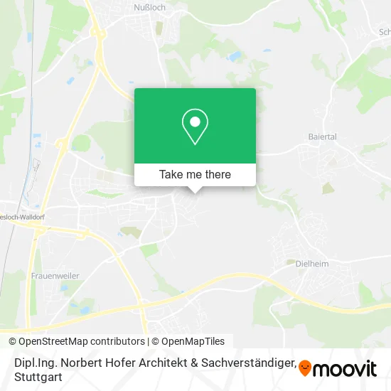 Карта Dipl.Ing. Norbert Hofer Architekt & Sachverständiger
