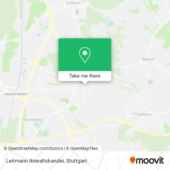 Карта Leitmann Anwaltskanzlei
