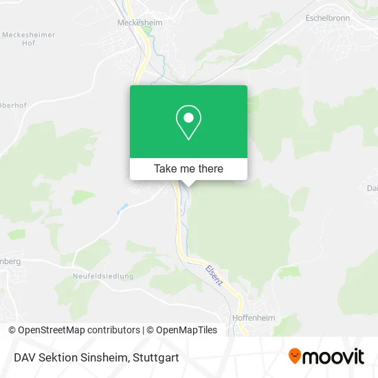 Карта DAV Sektion Sinsheim