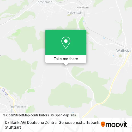 Карта Dz Bank AG Deutsche Zentral Genossenschaftsbank