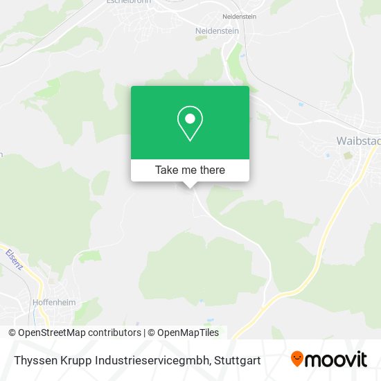 Thyssen Krupp Industrieservicegmbh map