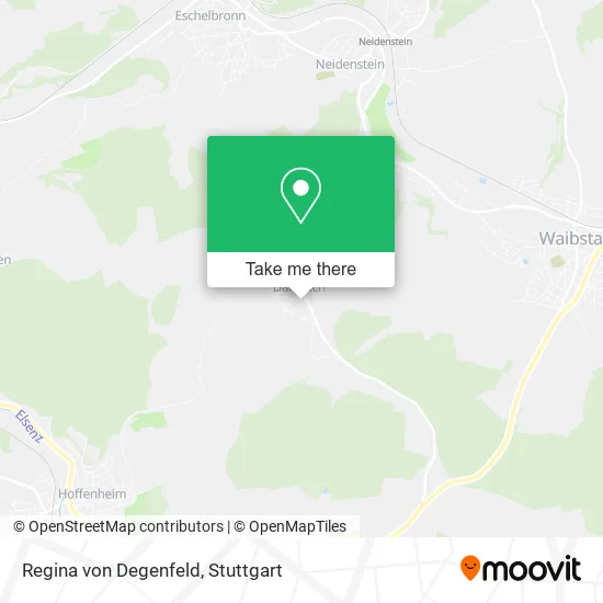 Карта Regina von Degenfeld