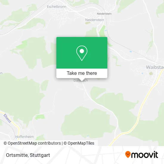 Карта Ortsmitte