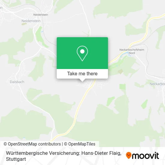 Württembergische Versicherung: Hans-Dieter Flaig map