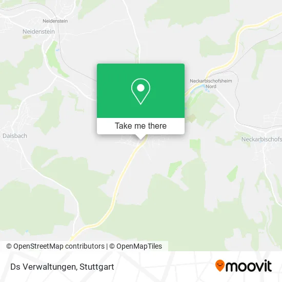 Карта Ds Verwaltungen