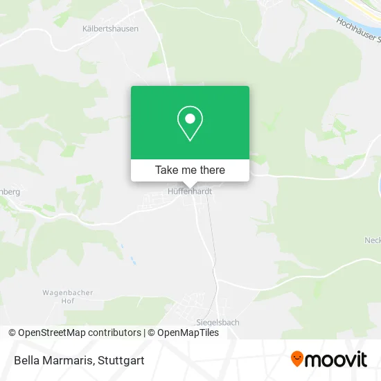 Карта Bella Marmaris