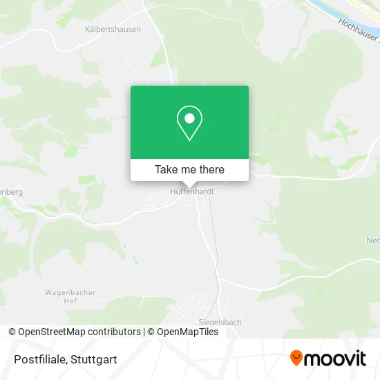 Карта Postfiliale