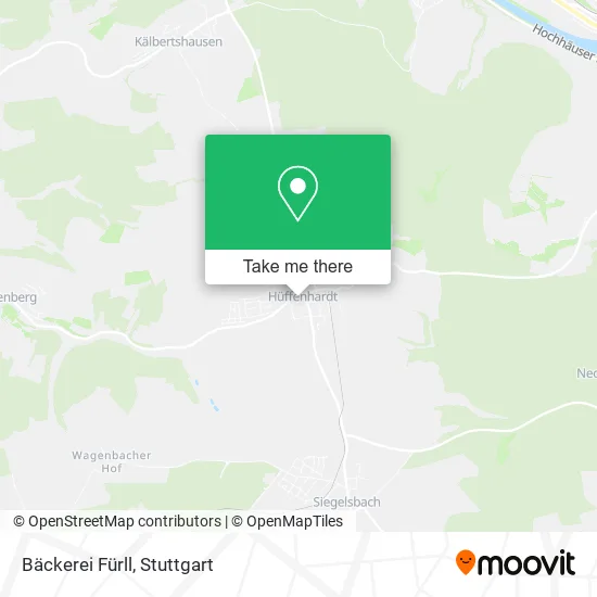 Карта Bäckerei Fürll