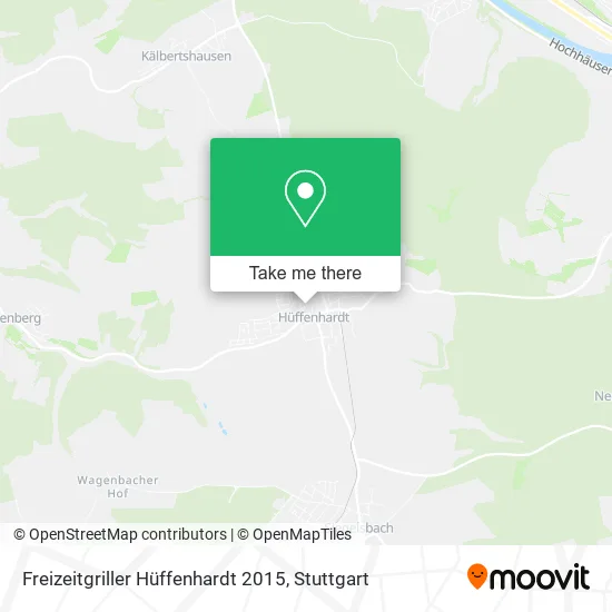 Карта Freizeitgriller Hüffenhardt 2015