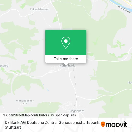 Карта Dz Bank AG Deutsche Zentral Genossenschaftsbank