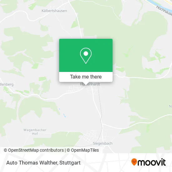 Карта Auto Thomas Walther