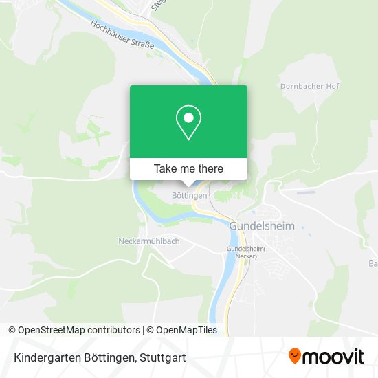 Kindergarten Böttingen map