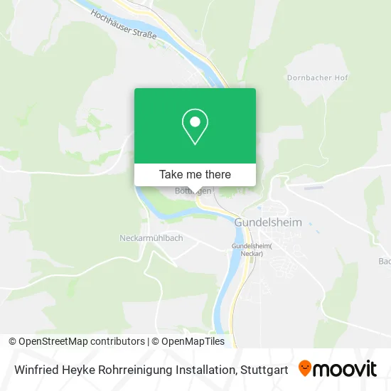 Карта Winfried Heyke Rohrreinigung Installation