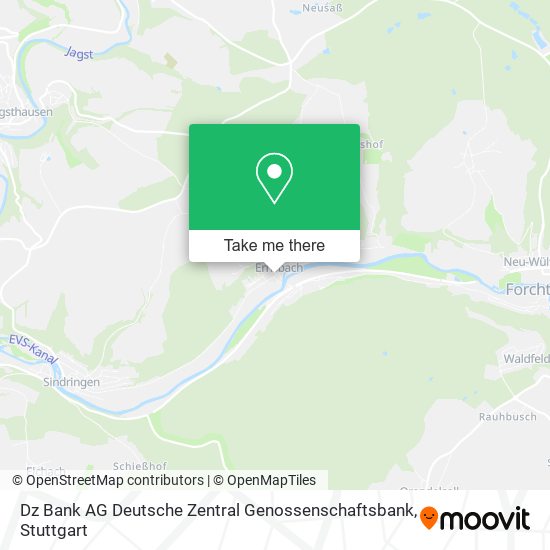 Dz Bank AG Deutsche Zentral Genossenschaftsbank map