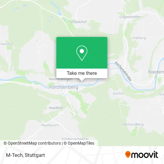 M-Tech map