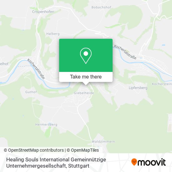 Healing Souls International Gemeinnützige Unternehmergesellschaft map