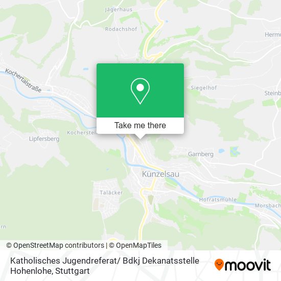 Katholisches Jugendreferat/ Bdkj Dekanatsstelle Hohenlohe map