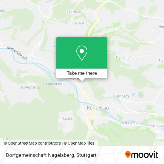 Карта Dorfgemeinschaft Nagelsberg