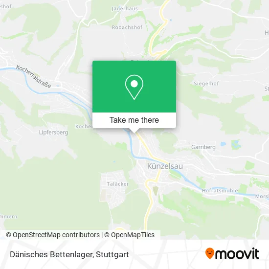 Карта Dänisches Bettenlager