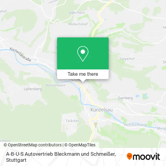 Карта A-B-U-S Autovertrieb Bleckmann und Schmeißer