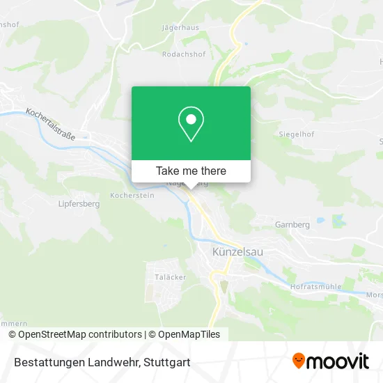 Карта Bestattungen Landwehr