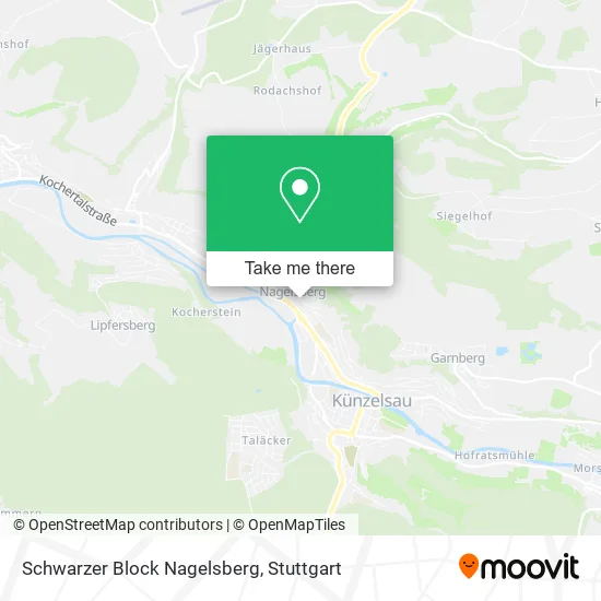 Карта Schwarzer Block Nagelsberg
