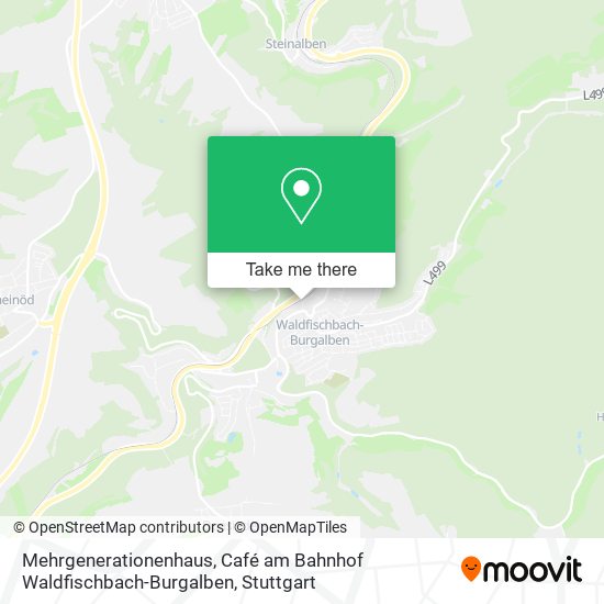 Mehrgenerationenhaus, Café am Bahnhof Waldfischbach-Burgalben map
