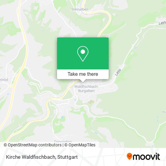 Kirche Waldfischbach map