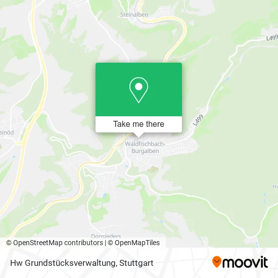 Карта Hw Grundstücksverwaltung