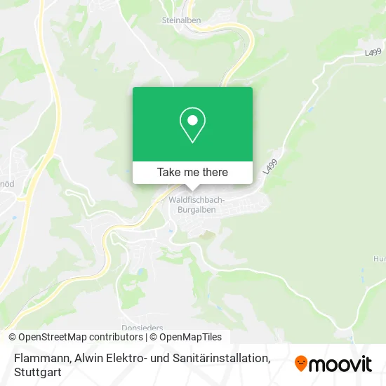 Карта Flammann, Alwin Elektro- und Sanitärinstallation