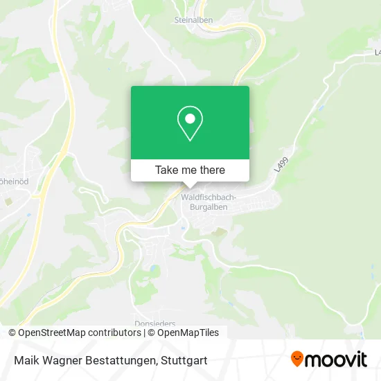 Карта Maik Wagner Bestattungen