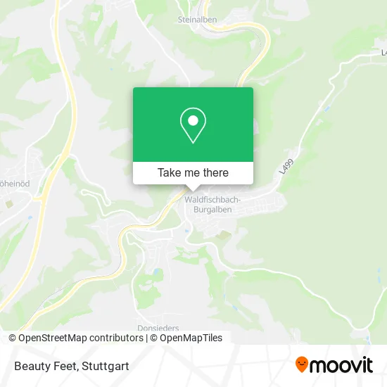 Карта Beauty Feet