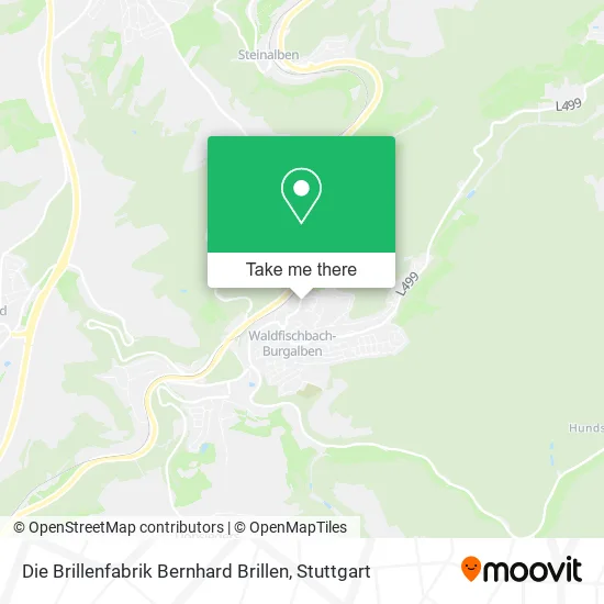 Карта Die Brillenfabrik Bernhard Brillen