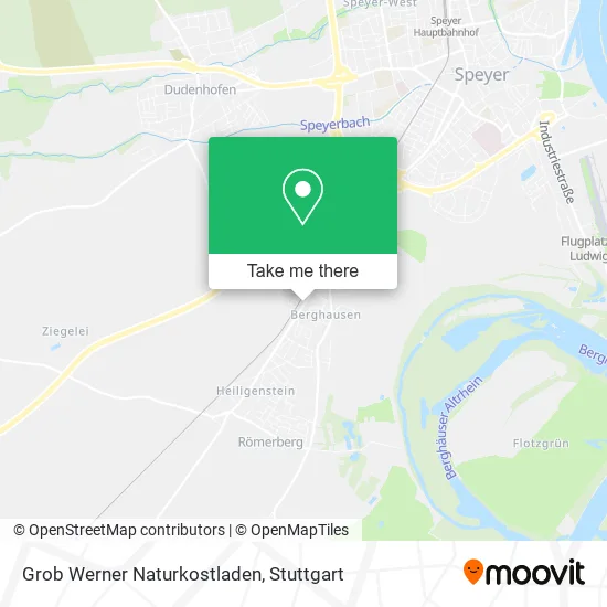 Карта Grob Werner Naturkostladen