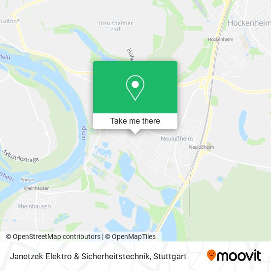 Janetzek Elektro & Sicherheitstechnik map