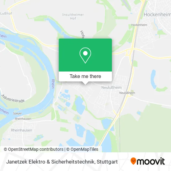 Карта Janetzek Elektro & Sicherheitstechnik