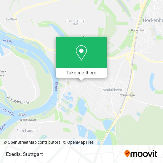 Карта Exedis