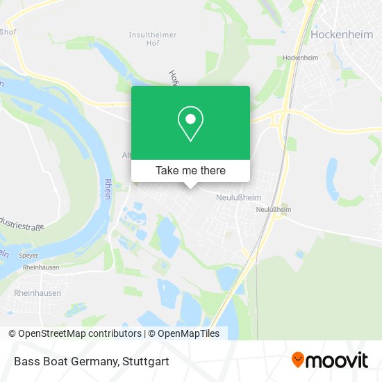 Bass Boat Germany map