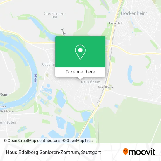 Карта Haus Edelberg Senioren-Zentrum