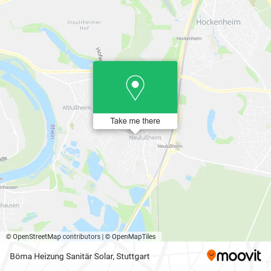 Карта Böma Heizung Sanitär Solar